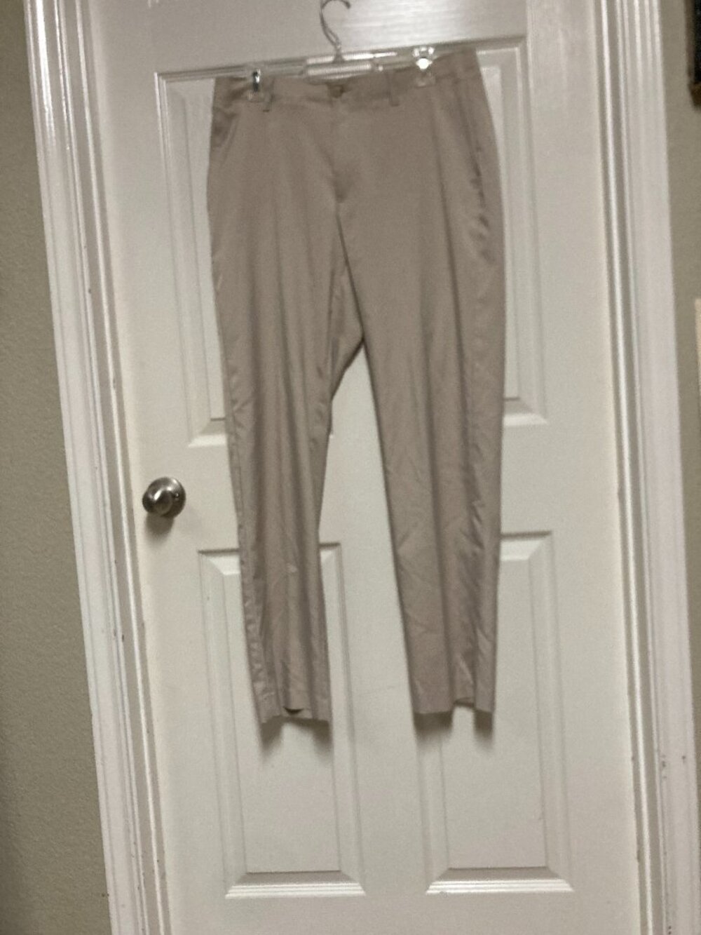 PGA TOUR Golf Pants khaki tan size 34 X 32 men's